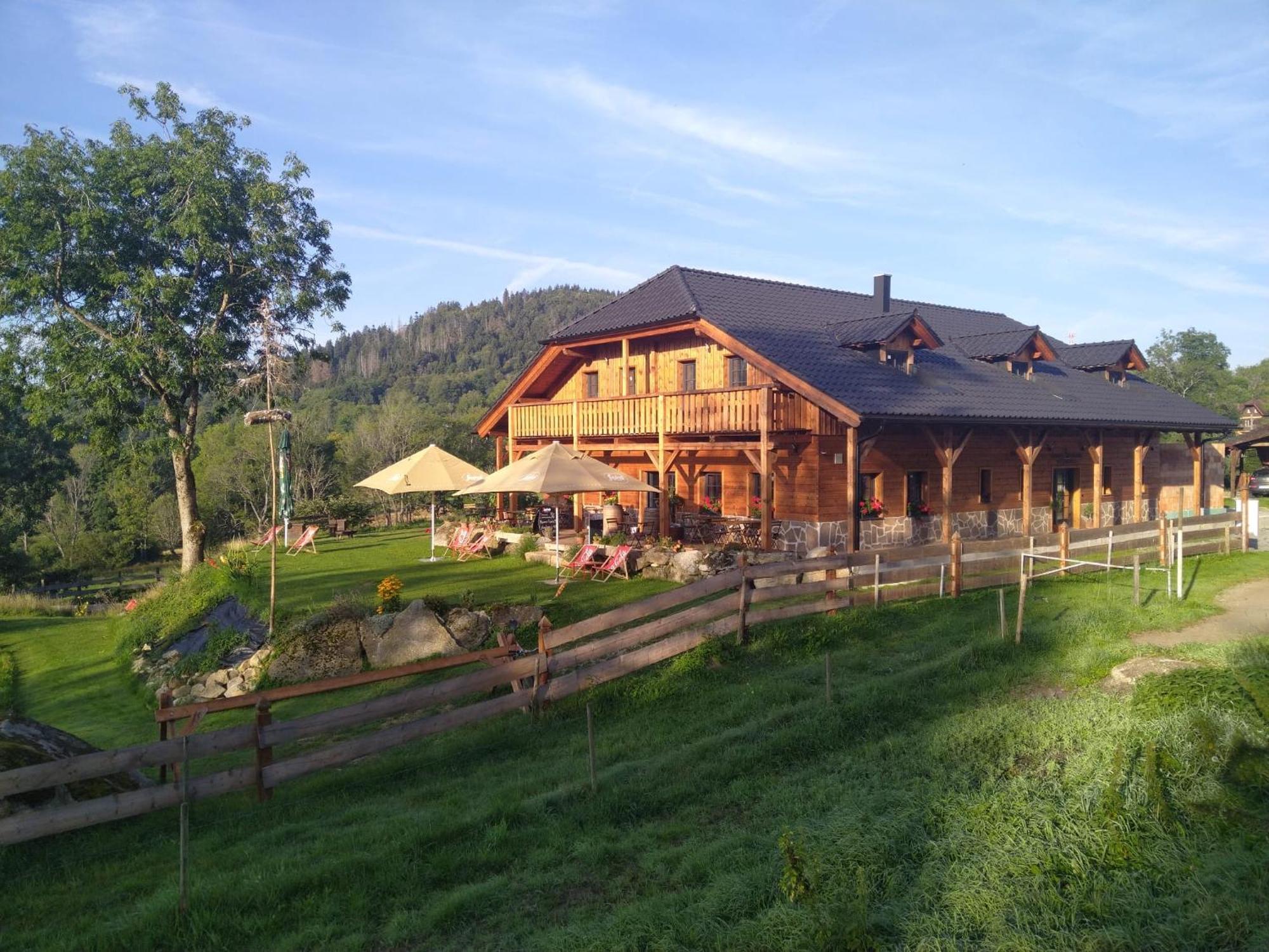 Penzion Farma Zleby Ceske Zleby Exteriör bild